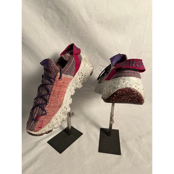 Nike Space Hippie 04 Women’s 6.5 Pink Purple Sustainable Sneakers CD3476-500 - Picture 2 of 6